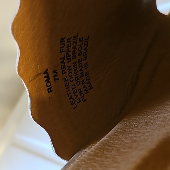 Marissa Cow Print Wedge Shoes - Picture 4 of 4